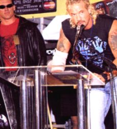 Sting And DDP Being Interviewed By The Fans About WCW Mastercards